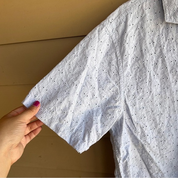 Old Navy Floral Button Down Top - Size L - Casual Summer Spring - Picture 2 of 6